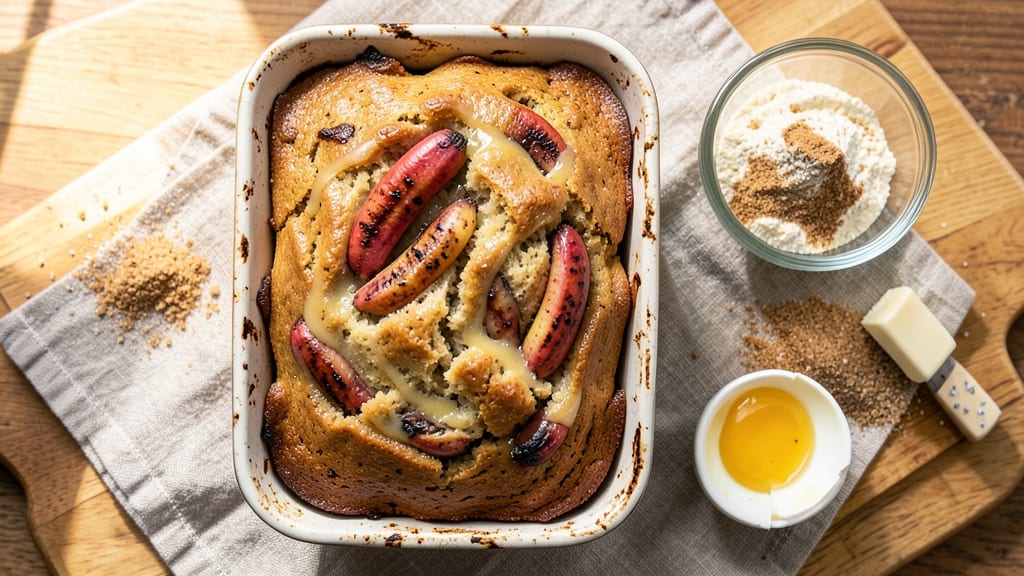 4-Hour Banana Bread Recipe: Moist Centers and Spiced Crust Baked Slowly