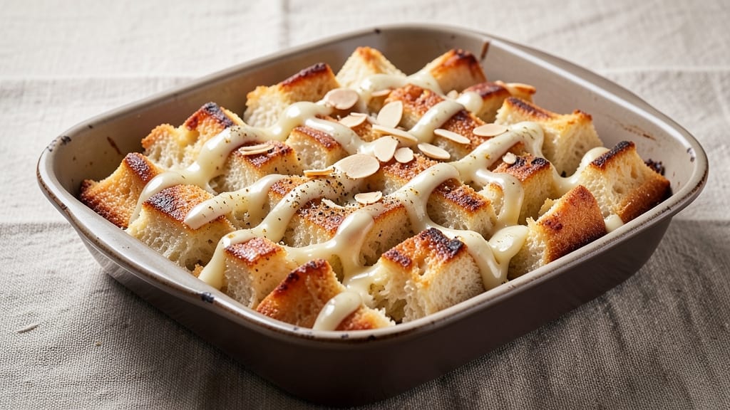 Arabic Bread Pudding Recipe: Warm Spice and Cardamom Infusion