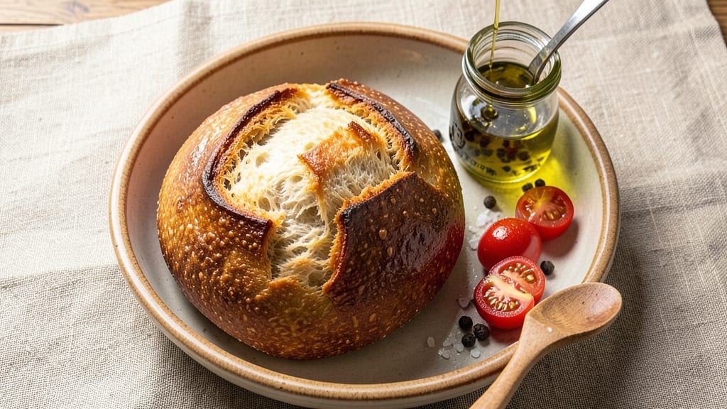 Amanda's Best Bread Recipe: No-Knead Artisan Loaf With Golden Crust