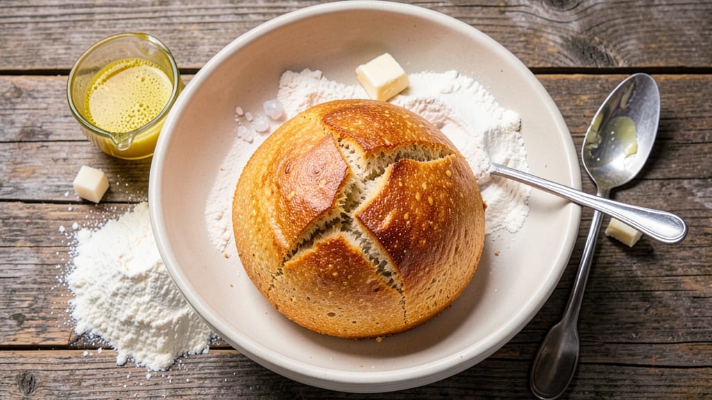 Amish White Bread Recipe With All-Purpose Flour: Homestyle Crust and Soft Crumb in One Loaf