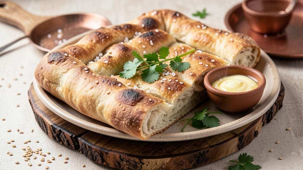 Authentic Turkish Pide Bread Recipe: Flaky Layers and Smoky Za’atar Flavor