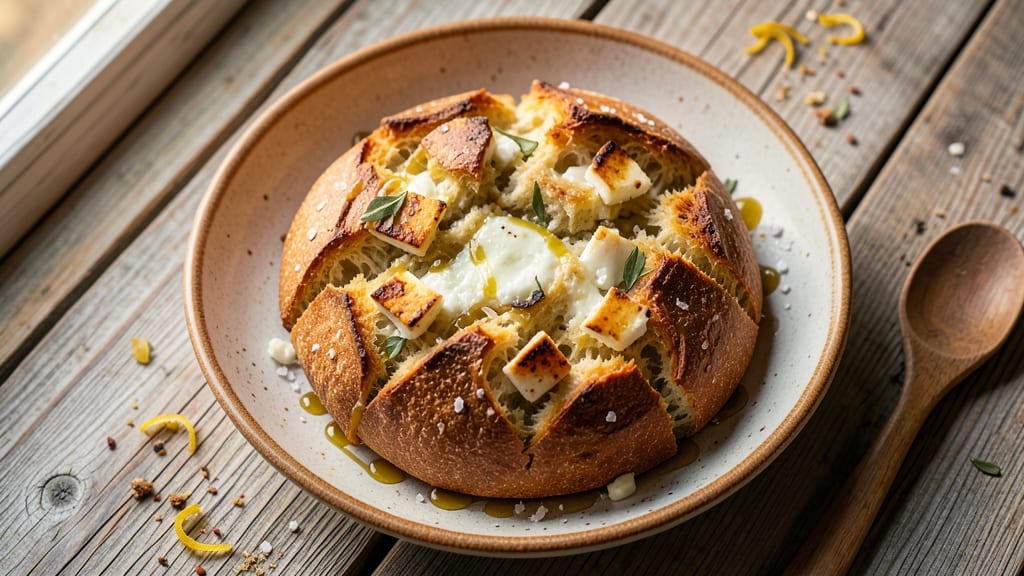 Aubree's Feta Bread Recipe: Crispy Crust and Foil-Sealed Creamy Feta