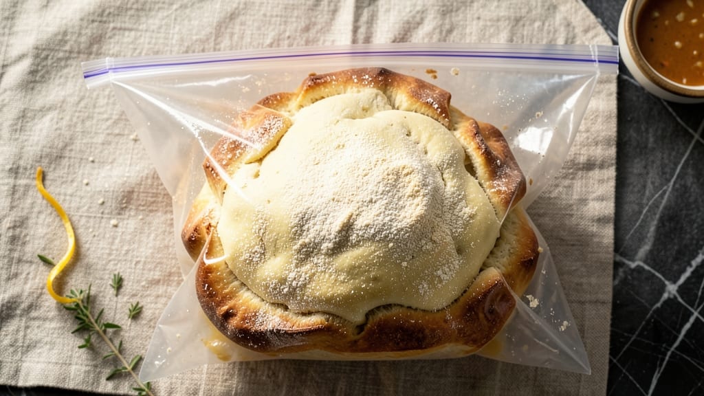 4-Hour Bread in a Bag Recipe: No-Knead Wonder with Foil-Sealed Crust