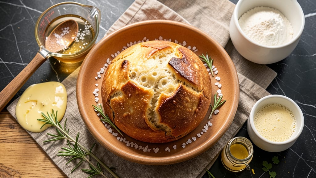 90 Minute Bread Recipe: Artisan Crust and Pillowy Soft Crumb