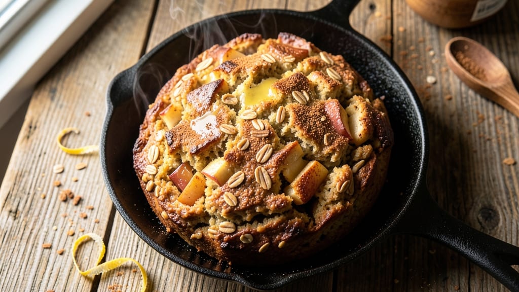 Apple Cinnamon Oatmeal Bread Recipe: Warm Spice Loaf With Crunchy Top