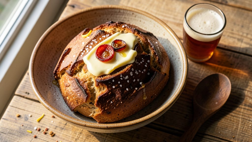 Artisan Beer Bread Recipe: Crusty Gold Crunch With Malty Sweetness