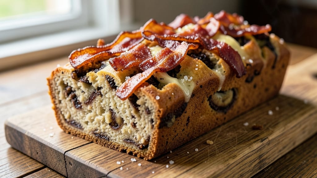 Bacon Banana Bread Recipe: Smoky Sweetness With Crunchy Edges