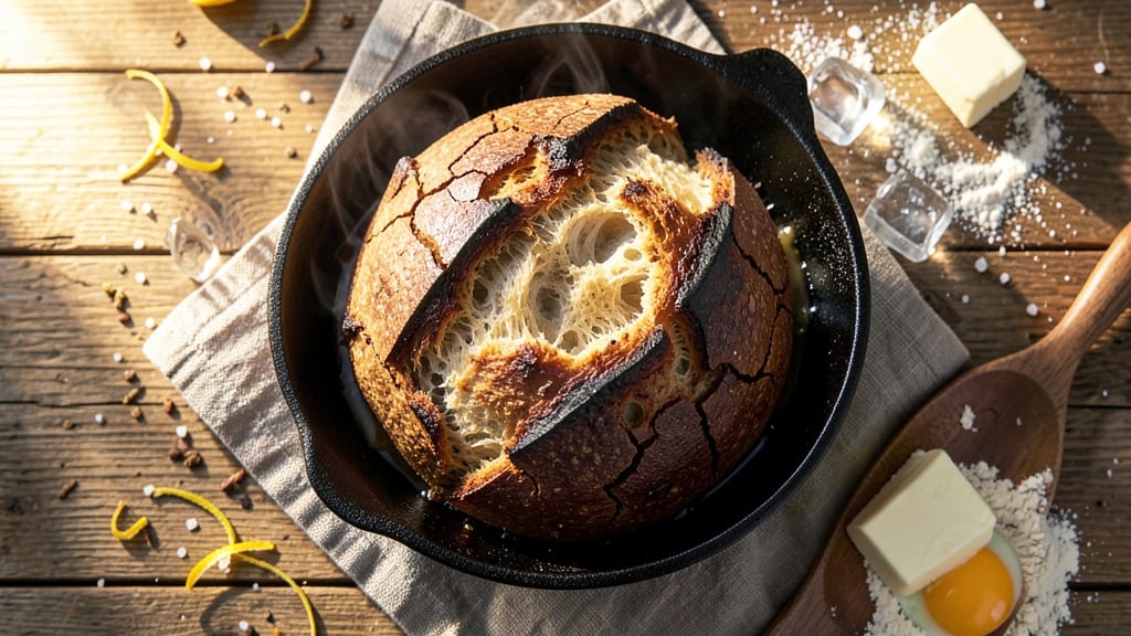 Artisanal Dutch Oven Bread Recipe: Crusty Crumb and Golden Crust Magic