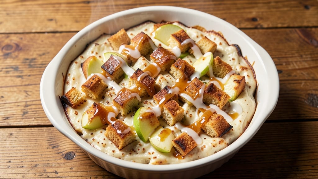 Apple Bread Pudding Recipe With Condensed Milk: Caramel-Kissed Crunch and Creamy Layers