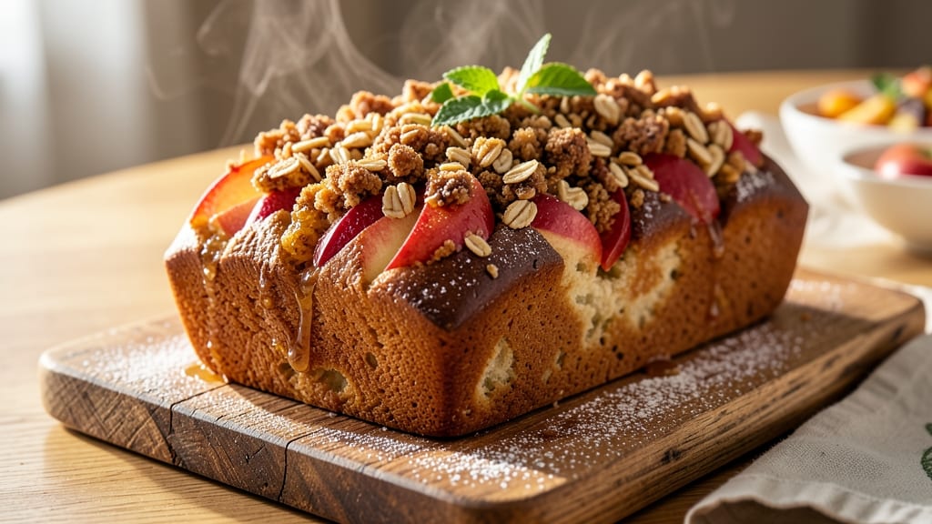 Apple Streusel Yeast Bread Recipe: Apple-Pie Spice Crust With Pillowy Softness