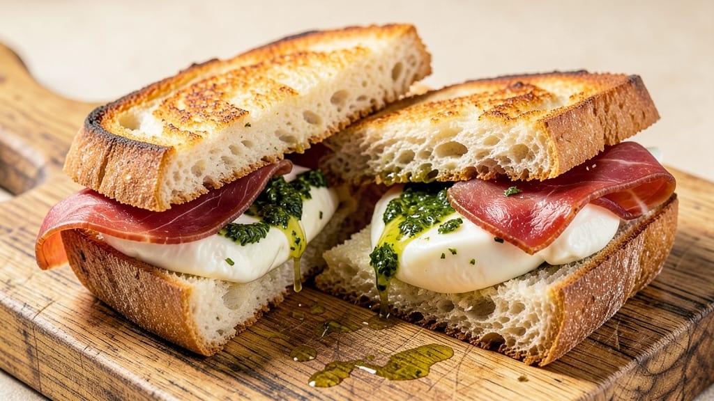 Authentic Italian Panini Bread Recipe: Pressed-to-Perfection with Melty Layers