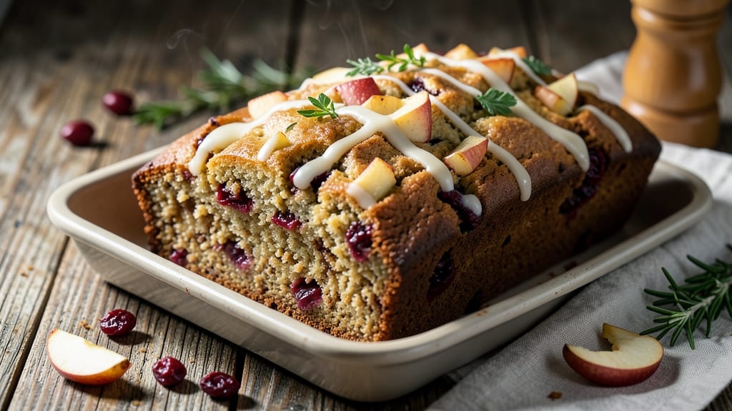 Apple Cranberry Quick Bread Recipe: Tart-Sweet Swirl With Buttery Crust