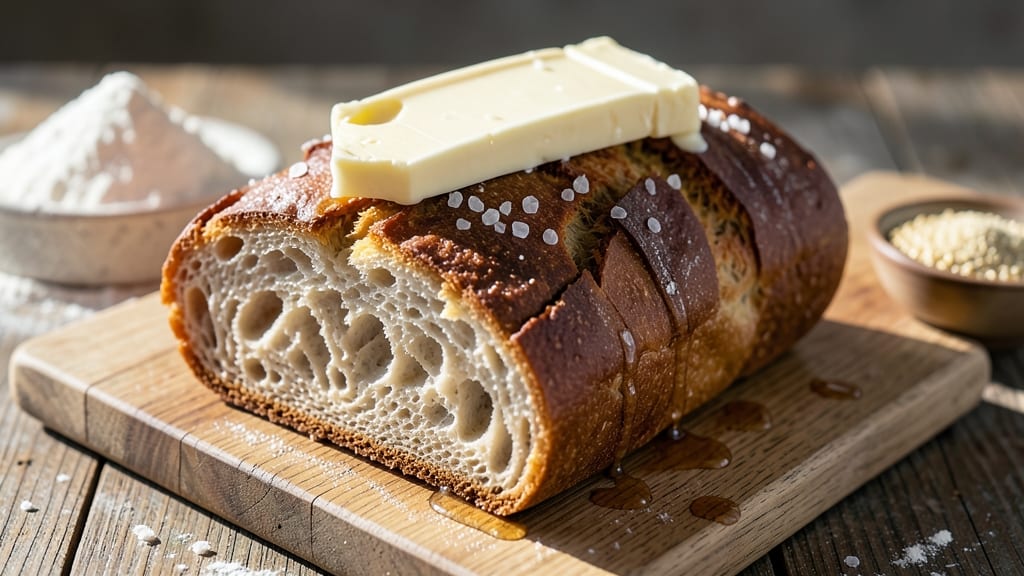 Amazing Homemade Bread Recipe: Artisan Crust With Soft, Airy Crumb Inside
