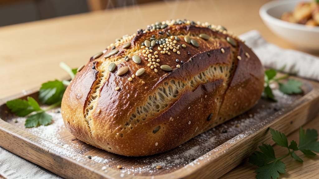 7 Seed Bread Recipe: Nutty Crunch and Rustic Chew in Every Slice