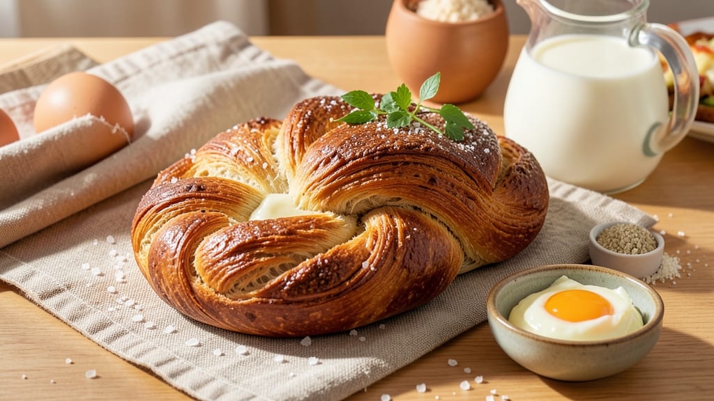 Armenian Gata Bread Recipe: Soft Pillowy Layers With Buttery Swirls