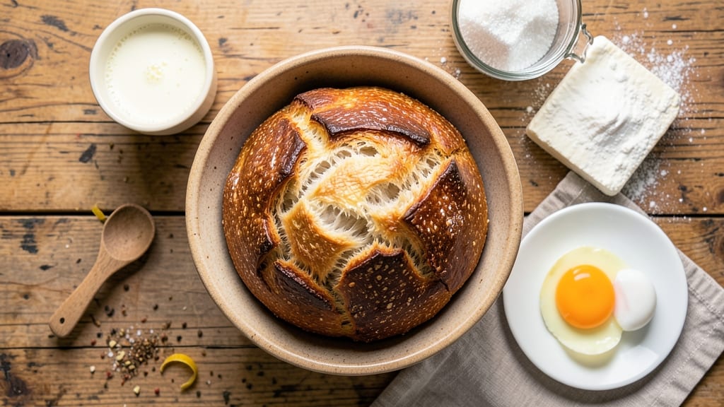 60-Minute Bread Recipe: Artisan Crust and Pillowy Softness