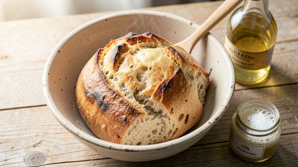 6-Ingredient Bread Recipe: Fluffy Crust and Airy Crumb in 30 Minutes