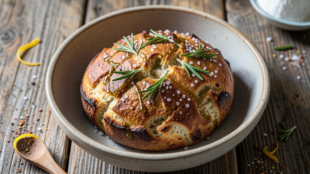 Adam Ragusea's Bread Recipe: Herb-Infused Crust With Foil-Sealed Juice Lock