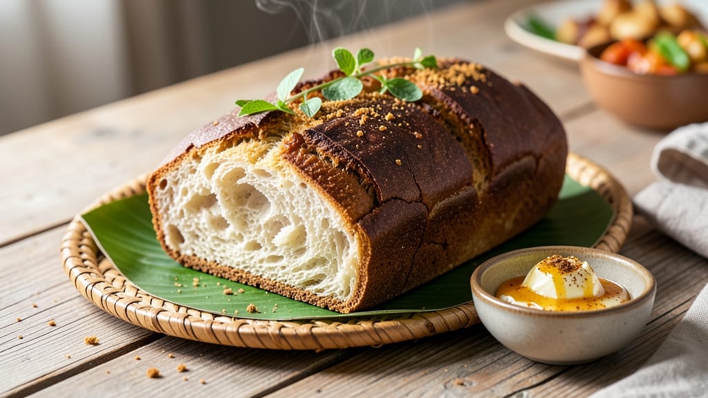 African Yeast Bread Recipe: Tangy-Spiced Loaf With Crusty Gold Crunch