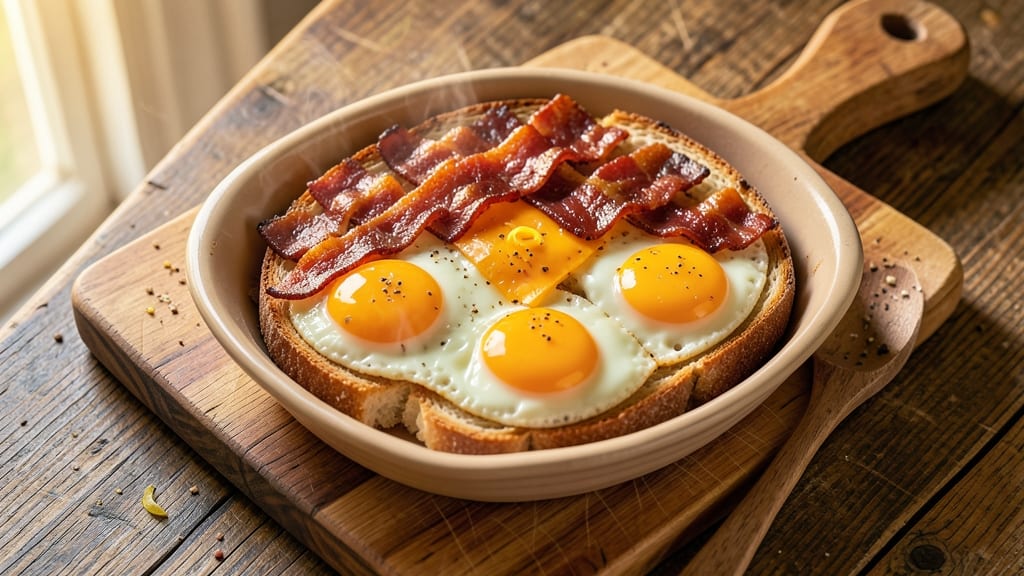 Amish Bacon, Egg, and Cheese Bread Recipe: Flaky Layers with Savory Amish Tradition