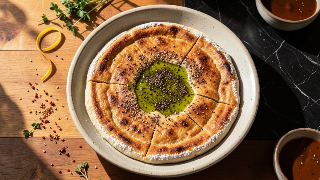 Authentic Unleavened Bread Recipe: Ancient Egyptian Flatbread with Soft Centers