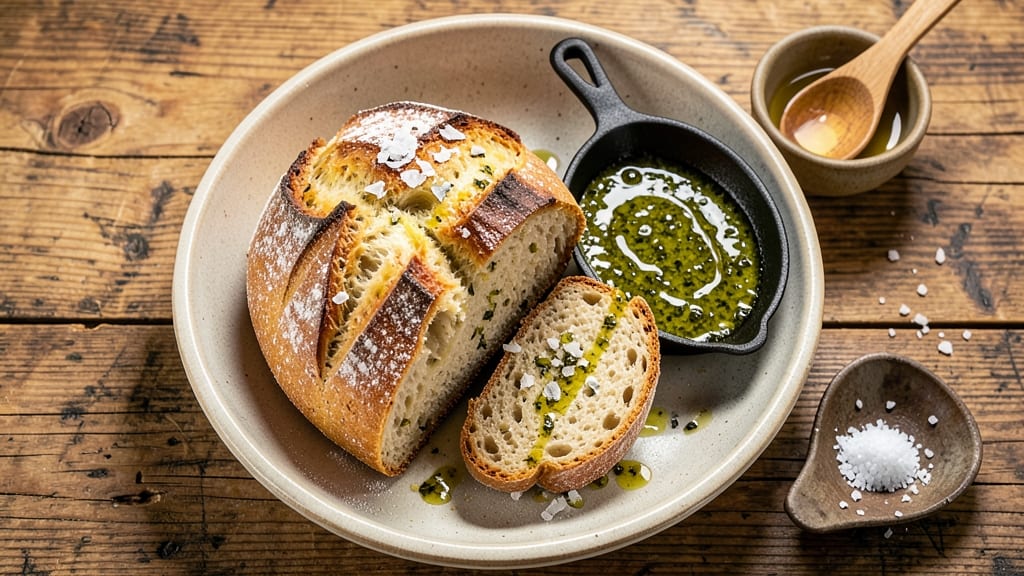 Artisan Olive Oil Bread Recipe: Crusty Golden Crunch With Fragrant Heart