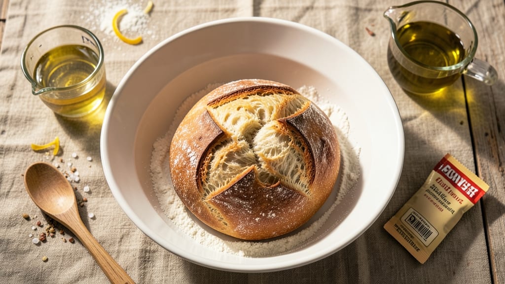 All-Purpose Flour Bread Maker Recipe: Hands-Off Artisan Loaf in 24 Hours