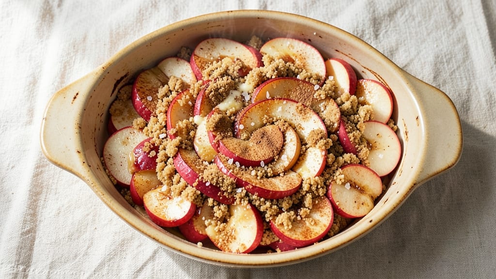 Apple Brown Betty Recipe With Bread Crumbs: Spiced Apple Crisp With Crunchy Top