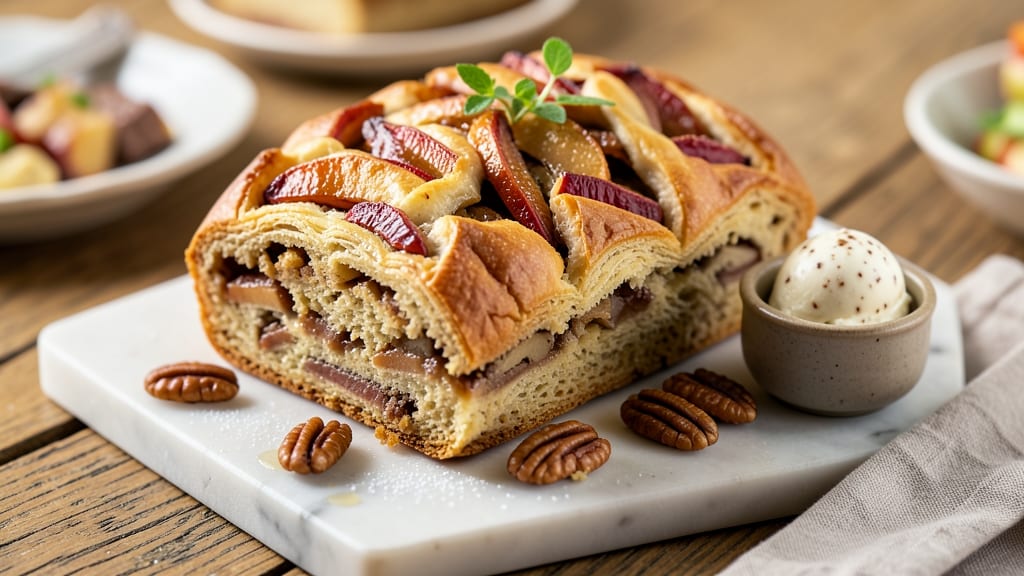 Apple Pie Bread Recipe Steps: Swirled Caramel and Cinnamon Layers Baked to Perfection