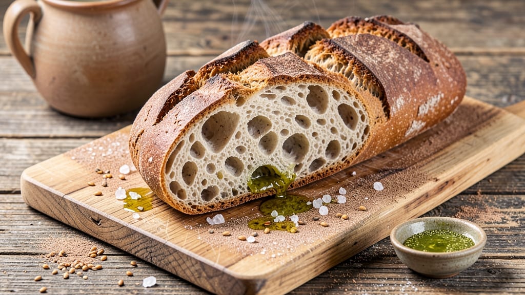 Ancient No-Yeast Bread Recipe: Crusty Gold With Rustic Chew