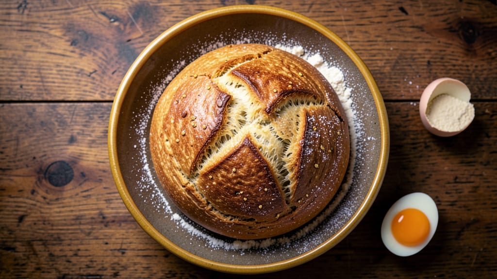 6-Hour Bread Recipe: Slow-Rise Crust With Golden Crunch