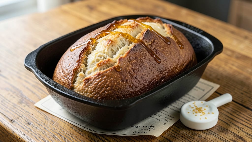Amish White Bread Recipe for Bread Maker: Crusty Gold Crumb With Tangy Sweetness