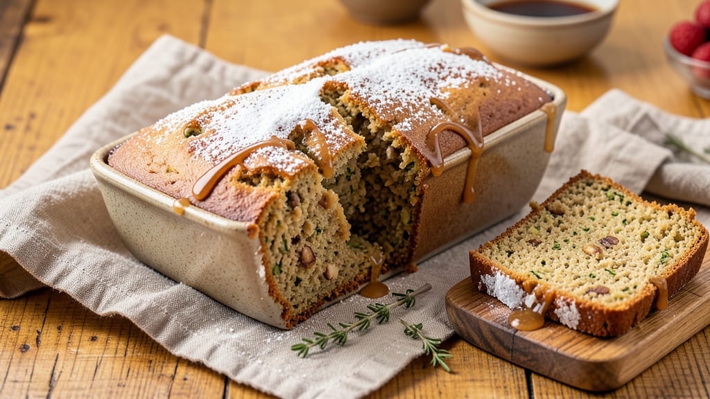 Alton Brown's Zucchini Bread Recipe: Moist Crumb With Caramelized Brown Sugar Swirl