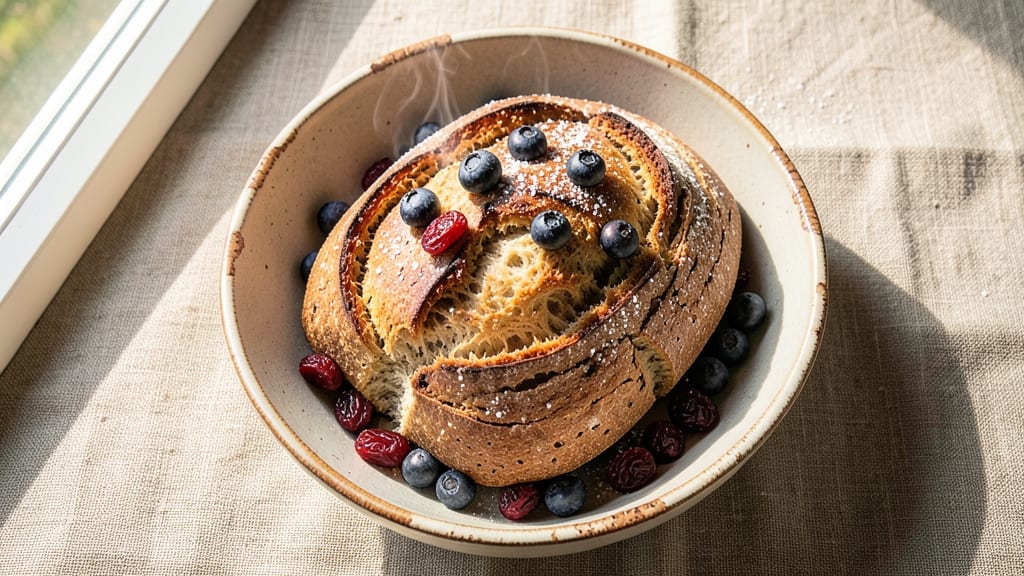 Alaskan Sourdough Bread Recipe: Wild Berry Swirl and Crusty Gold