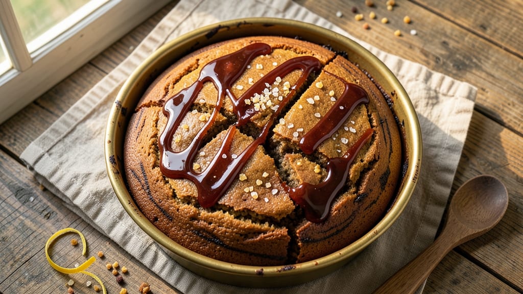 9x13 Gingerbread Cake Recipe: Molten Spice Center That Stays Gooey