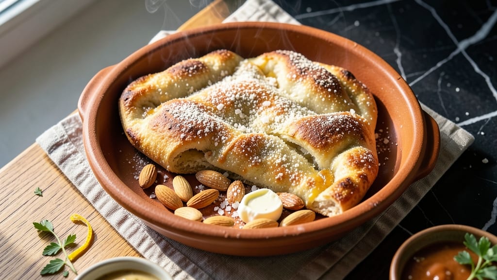 Almond Pita Bread Recipe: Nutty Crunch and Soft Pillowy Centers