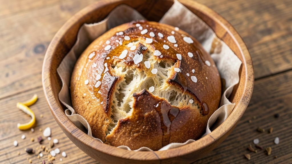 Artisan Flour Bread Recipe: Crusty Gold Crunch and Rustic Chew