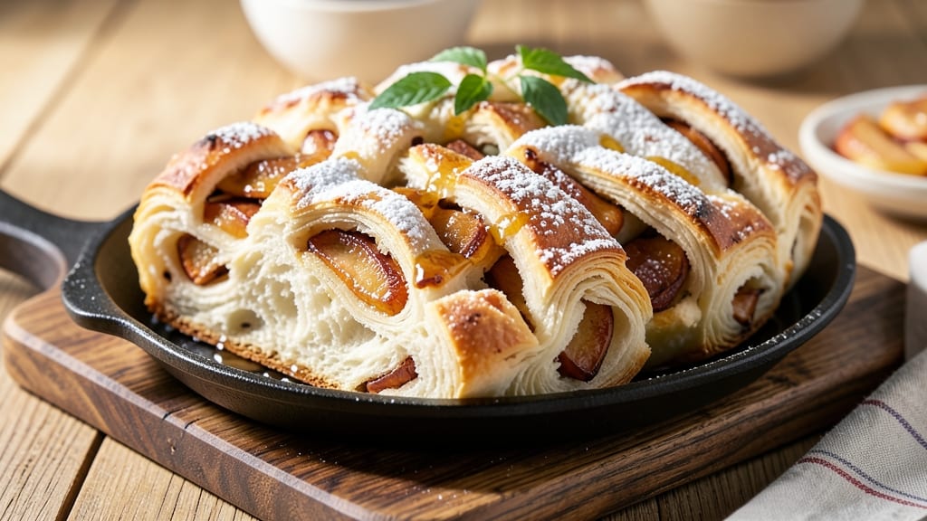 Apple Fritter Pull-Apart Bread Recipe: Caramelized Apple Crunch With Buttery Pulls
