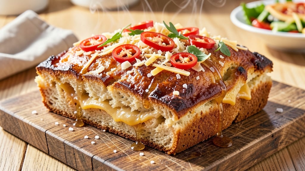 Artisan Cheddar Cheese Bread Recipe: Shatterproof Crust With Melty Pull-Apart Magic