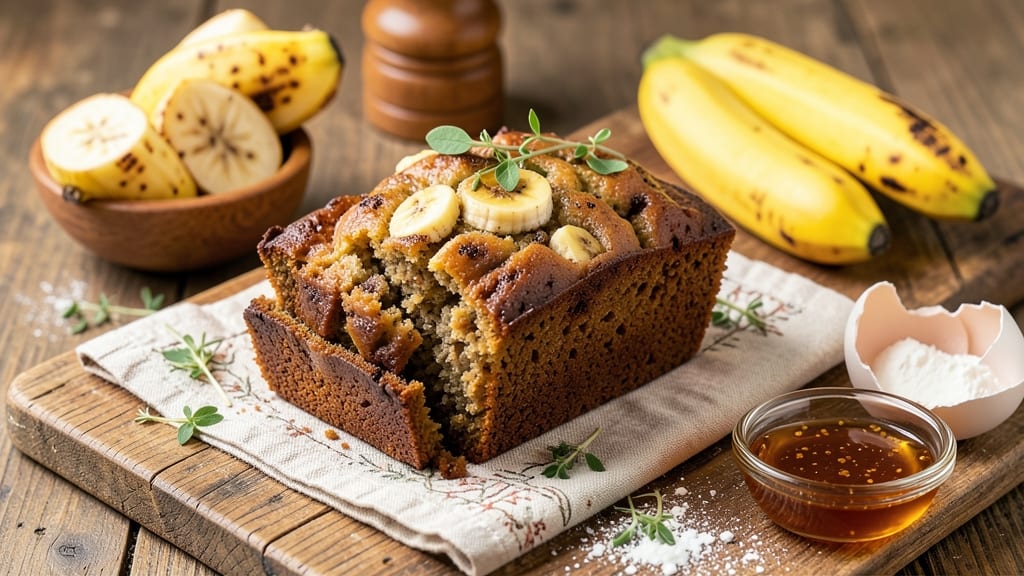 B Is For Banana Bread Recipe: Moist Crumb and Warm Cinnamon Swirls