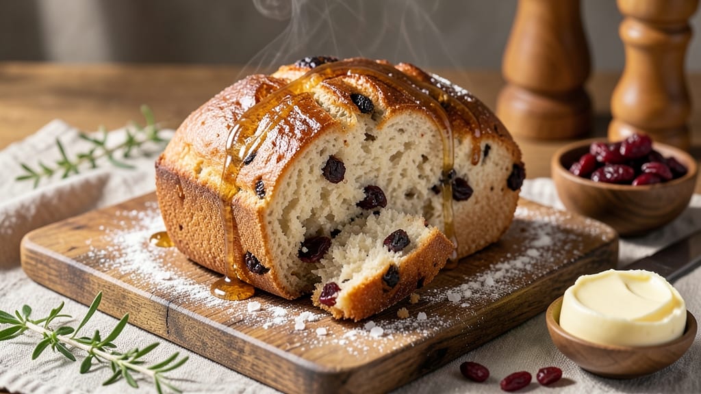 Amish Raisin Bread Recipe: Homemade Sweetness With Warm Spice Notes