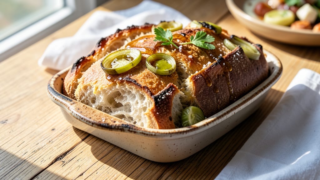 Artoklasia Bread Recipe: Ancient Greek Olive Oil and Honey Crust