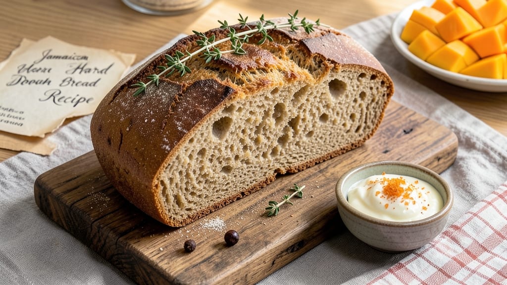 Authentic Jamaican Hard Dough Bread Recipe: Crispy Crust and Spiced Warmth in One Loaf