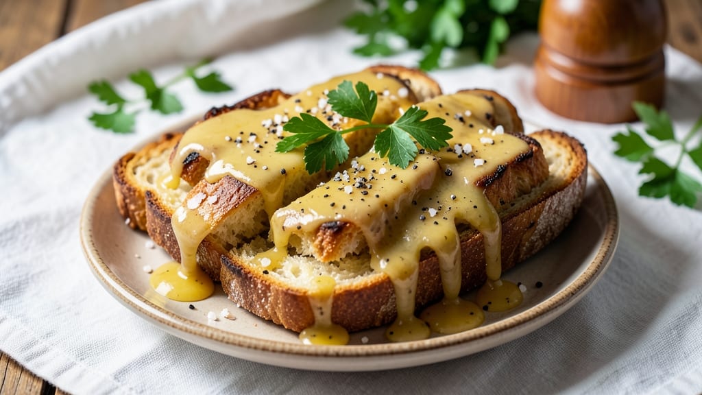 Awesome Garlic Bread Recipe: Buttery Crisp Edges and Fragrant Garlic Infusion