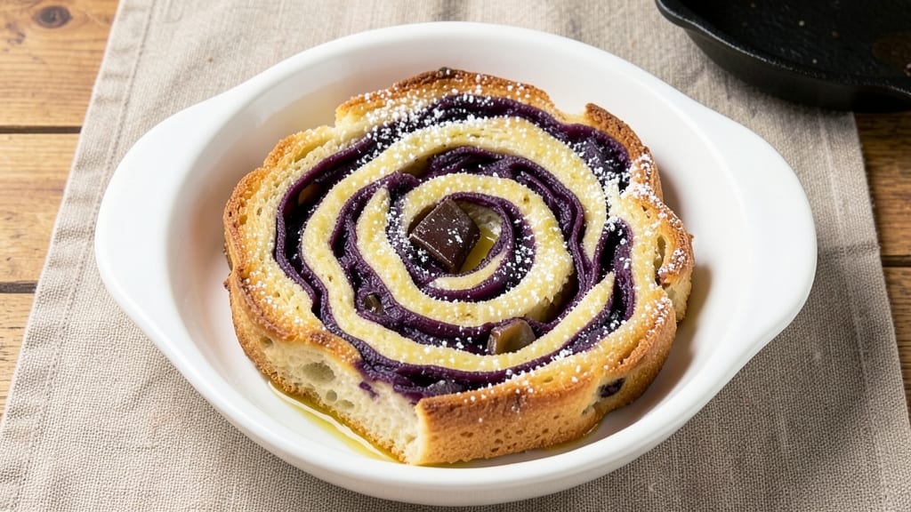 85 Degrees Taro Bread Recipe: Golden Crust With Silky Purple Heart