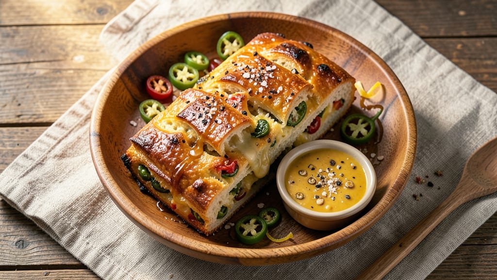 Artisan Jalapeño Cheese Bread Recipe: Spicy Kick and Golden Crust in One Bake