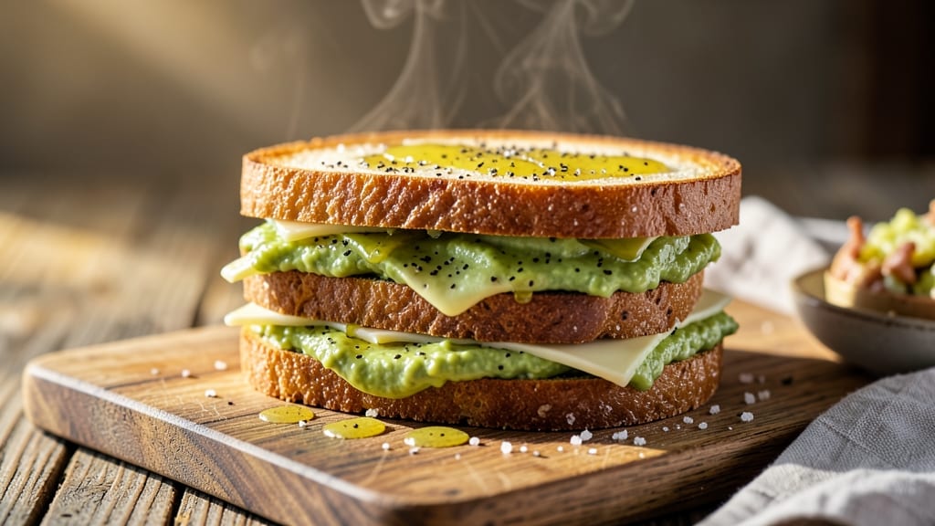 Avocado Bread Sandwich Recipe: Crunchy Toasted Layers with Creamy Avocado Filling