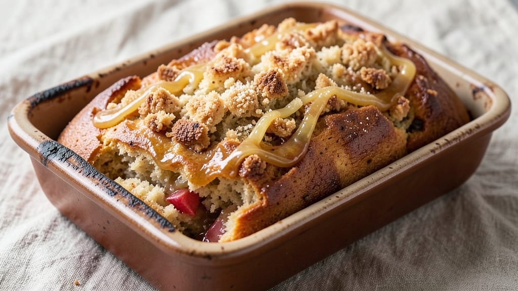 Apple Fritter Loaf Bread Recipe: Cinnamon-Sugar Crust With Gooey Apple Filling