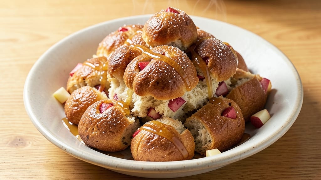Apple Fritter Yeast Bread Recipe: Caramelized Cinnamon Crunch With Warm Apple Filling