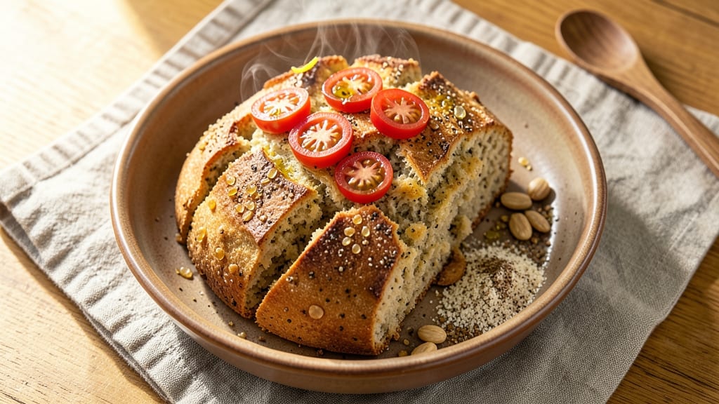 African Corn Bread Recipe: Spiced Za'atar Crust With Foil-Sealed Juice Lock